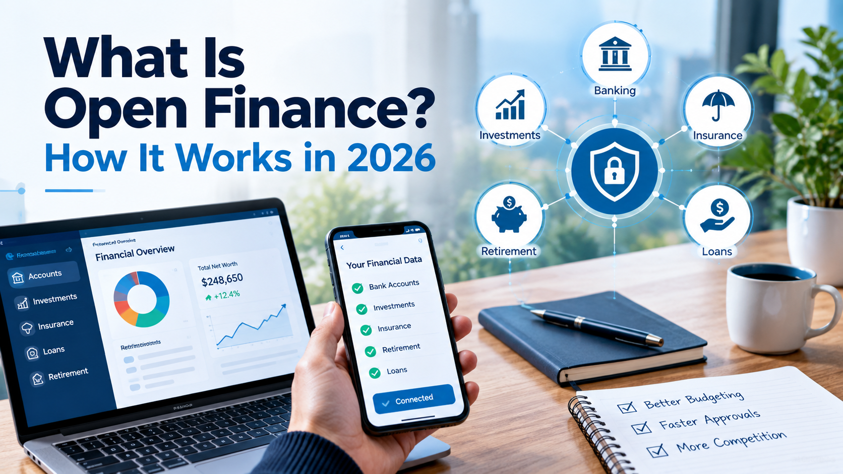 Beginner-friendly guide explaining what open finance is, how it works, and its key features in 2026.