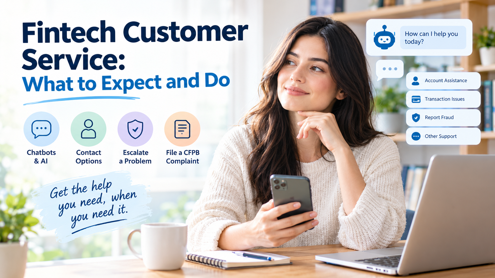 Fintech customer service guide explaining what to expect, common support options, and how to resolve financial service issues.