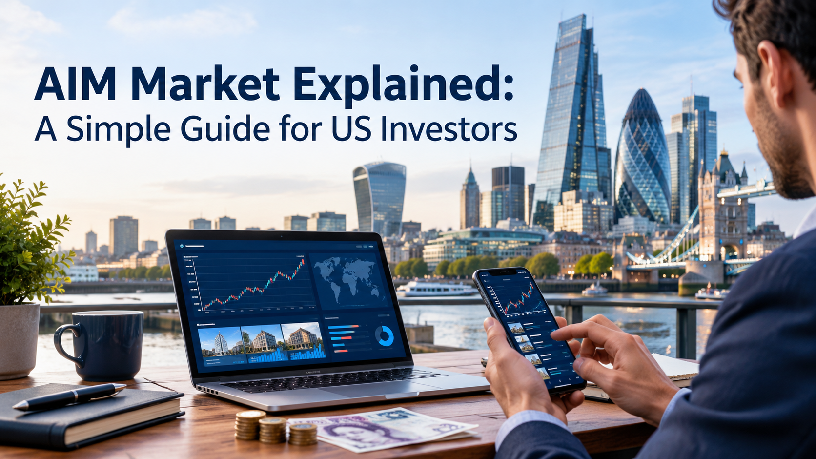 AIM market explained for US investors, covering how it works, key benefits, risks, and investment basics.